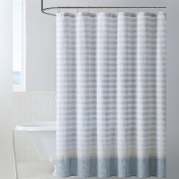 Tommy Bahama Other - Tommy Bahama Tidal Stripe Beige Shower Curtain